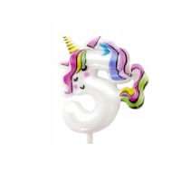 Unicorn candle no. 5