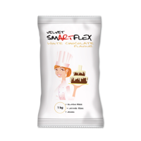 Poťahová hmota Smartflex 1 kg biela čokoláda