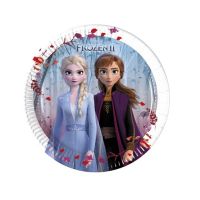 Tányér Frozen II Anna és Elsa 19,5 cm - 8 db