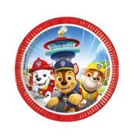 Paw Patrol plate 20 cm 8 pcs