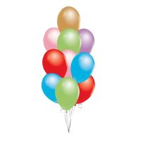 Balóny mix farieb 30 cm 10 ks