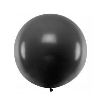 Balón čierny guľa XXL