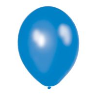 Balón matný modrý 25 cm 1 ks