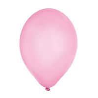 Balón pastelový ružový 30 cm  - 1 ks