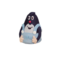 Mole with blue pants