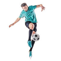 Zapich – grüner Fußballspieler