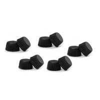 Paper cups black 20 x 15 mm 100 pcs