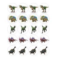 Oplatka - Dinosauři 20 ks A4
