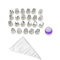 Tip set 23 pcs + 10 bags + triple adapter