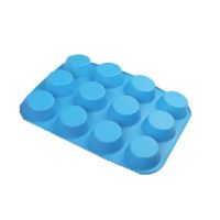 Silicone muffin tin for 12 pcs
