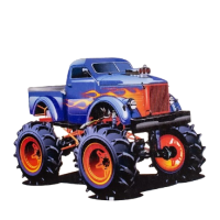 Zápich - Monster truck dřevo