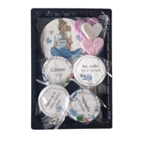 Sugar decoration for mom