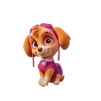 Paw Patrol Skye Wood 6 x 4.5 cm