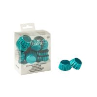 Blue metallic cups 180 pcs