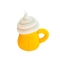 Beer with foam 5 cm