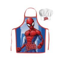 Spiderman Web Slinger Children&#39;s Apron + Hat