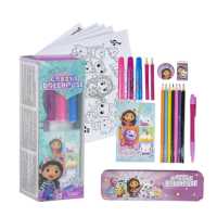 GABBY&#39;S DOLLHOUSE stationery set