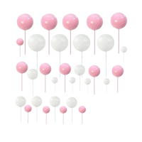 Kugelschreiber-Set rosa-weiß 108-tlg