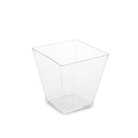 Pohár na dezerty hranatý 100 ml 50 ks