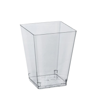 Pohár na dezerty hranatý 100 ml 50 ks