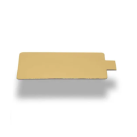 Gold coaster 9.5 x 5.5 cm