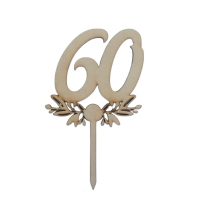 Groove number 60 with wood decoration