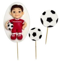 Zápich - football player and sugar balls