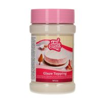 Gél  Glaze Topping White 375g