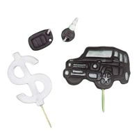 Kocsikulcs, kulcsok, ezüst dollár 3 db