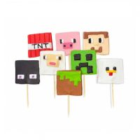 Minecraft 3D candy set