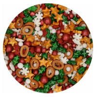 Posyp 3D Sprinkle Medley Mistletoe Kisses 70g