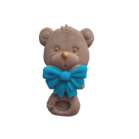 Rattle teddy bear light brown