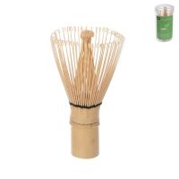 Metlička bambus Matcha tea 10,5 cm
