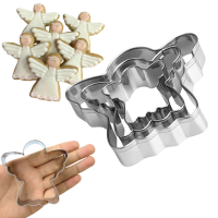 Vykrajovačka anjel 3 ks