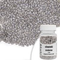 Posyp stromky stříbrné 5 mm 30g