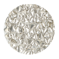 Posyp Sprinkles srdiečka strieborné 80g