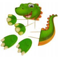 Dinosaurier-grüner Zuckerkeks