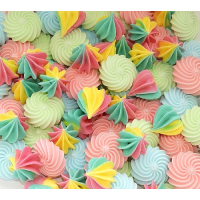 Bunte Baisers, verschiedene Formen, 38 g