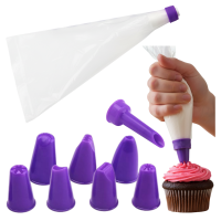 Sada na zdobenie - vrecko, adaptér a 8 špičiek