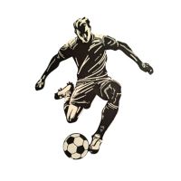 Zápich futbalista plast