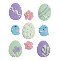 Zestaw pisanek mix 9 szt.