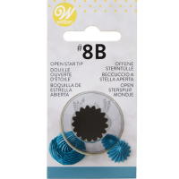 Zdobiaca špička 16 cipov hviezda #8B Wilton