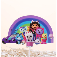 Drewniany otwór do domku dla lalek Gabys