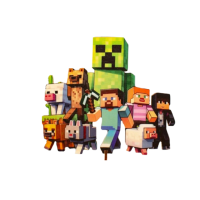 Minecraft komplett aus Holz