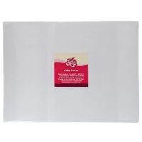 Extra thick white mat 30x40 cm