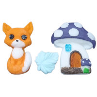 Zuckerdekoration mit einem Fuchs