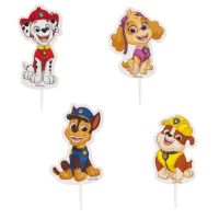 Paw Patrol candles 4 pcs