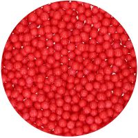 Sprinkle Soft Pearls Medium Red red pearls 80g