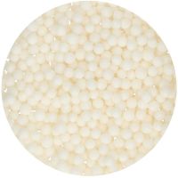 Posyp Soft Pearls Medium White biele perličky 80g