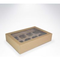 Schachtel für 8 Muffins, 300 x 200 x 60 mm